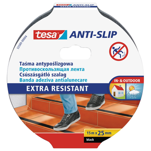 Ljepljiva traka TESA PROTUKLIZNA CRNA 25MM/15M
