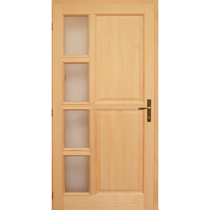 Drvena vrata Jela/Smreka 105*207 2UV4S L IZO+KB