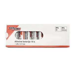 Alkalna baterija NEW GO ON 1.5V LR6 AA 10/1 COLOR BOX