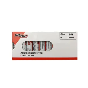 Alkalna baterija NEW GO ON 1.5V LR03 AAA 10/1 COLOR BOX