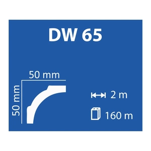 Stiropor DEKOR WALL UKRASNA LAJSNA DW-65