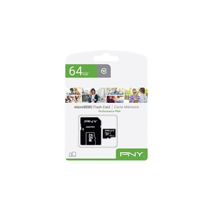 SD kartica PNY 64GB MICRO PERFORMANCE PLUS 100MB/S CLASS 10