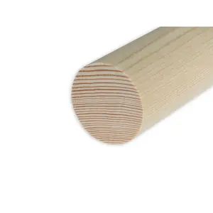 Drvena letva Žaže okrugla tip 48 45 mm 2 m
