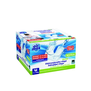 Sakupljač vlage AirMax BISON MAGNET punjenje NEUTRAL 2x450g