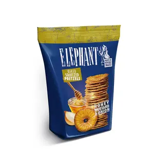 Grickalica ELEPHANT TRAJNO SLANO PECIVO - MED, SENF I LUK 70g