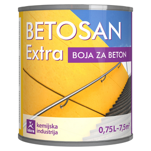 Premaz za beton ISKRA BETOSAN EXTRA CRNI 0,75L