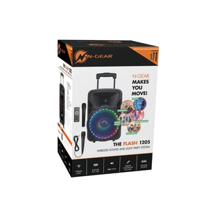 Bluetooth zvučnik iDance N-Gear the Flash 1205 /300W/BT/ 2 mikrofona-1