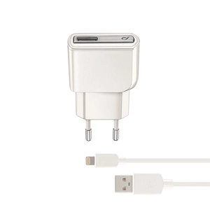 TELEFON Cellularline KUĆNI PUNJAČ IPHONE I MFI KABEL 1A