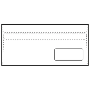 UREDSKI PRIBOR KUVERTA FORNAX ABT-PD LATEX 75G PK25 230x110 PROZOR/BIJELA