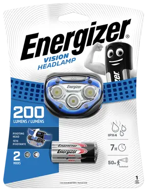 Ručna svjetiljka ENERGIZER NAGLAVNA VISION 200lm ,3xAAA baterije