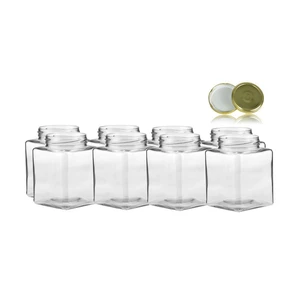 VETRO STAKLENKA QUADRA 280ML + POKLOPAC 8/1