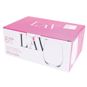 Set čaša LAV GAIA SOFT DRINK 6/1,360ml