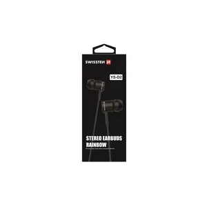 In-ear slušalice A/V PROGRAM SWISSTEN RAINBOW YS-D2 CRNE