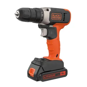 Aku bušilica odvijač BLACK&DECKER BCD001C1-QW 18V