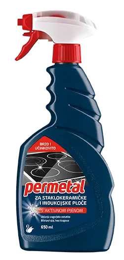 Sredstvo za čišćenje kuhinje PERMETAL ZA STAKLOKERAMIKU I INDUKCIJSKE PLOČE 650 ML