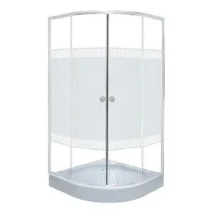 Tuš kabina SANOTECHNIK polukružna 90x90x180 cm