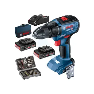 Aku bušilica odvijač BOSCH GSR 18V-50 + 43 DJ
