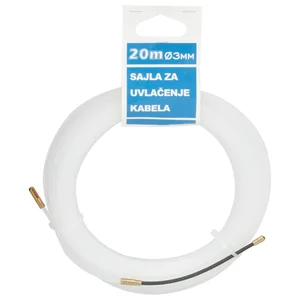 Sajla za uvlačenje kabela 20m fi3mm