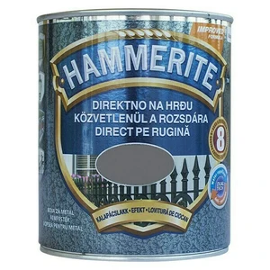 Boja za metal HAMMERITE HAMMERED - EFEKT LAK MAX SIVA 0,25L