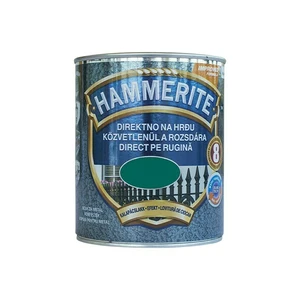 Boja za metal HAMMERITE HAMMERED - EFEKT LAK MAX TAMNO ZELENA 0,75L