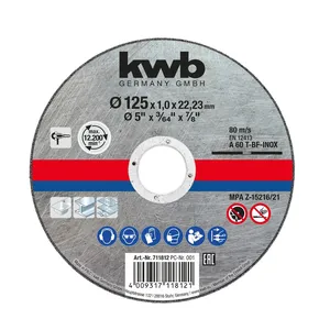 Rezna ploča za metal KWB OPP 125x1,0 mm
