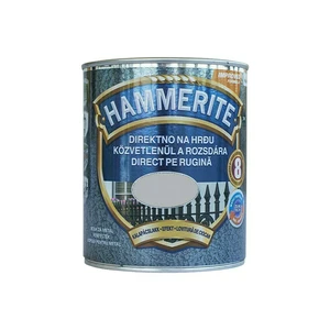 Boja za metal HAMMERITE HAMMERED - EFEKT LAK MAX SREBRNOSIVA 0,75L