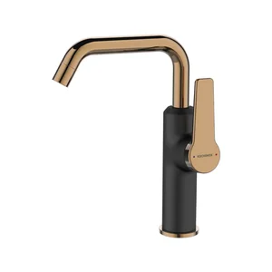 Miješalica za vodu KUCHINOX ALANIS ZA UMIVAONIK POP-UP SIFON CRNA/ROSE GOLD