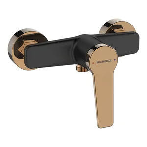 Miješalica za vodu KUCHINOX ALANIS ZA TUŠ KADU CRNA/ROSE GOLD
