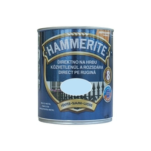 Boja za metal HAMMERITE SMOOTH - SJAJNI LAK PLAVA 0,75L