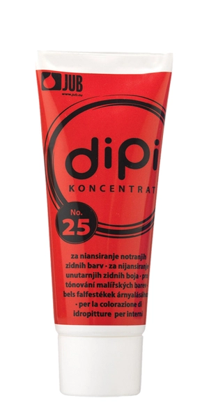 Pigment za boju JUB PREMAZ ZA ZID UNUTARNJI DIPI KONCENTRAT CRVENI 25 0,1L