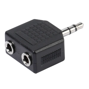 VIVANCO Adapter VIVANCO 46064, 3.5mm jack M na 2x 3.5mm jack Ž