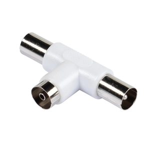 VIVANCO Adapter VIVANCO 48017, antenski coax Ž na 2x coax M