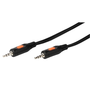 VIVANCO 46044, 3.5MM na 3.5MM M, 1.5M, CRNI