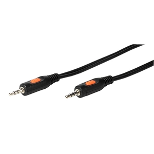 VIVANCO 46045, 3.5MM na 3.5MM M, 2.5M, CRNI