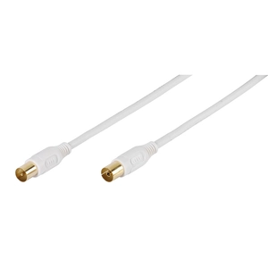VIVANCO 48127, ANTENSKI COAX NA COAX, 1.5M, BIJELI