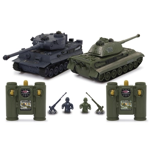 Igračka na daljinsko upravljanje JAMARA TENKOVI PANZER TIGER, SET, SIMULACIJA BORBE