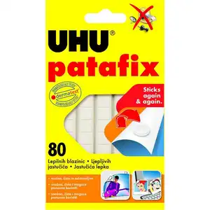 Ljepilo UHU PATAFIX BIJELI 80 JASTUČIĆA