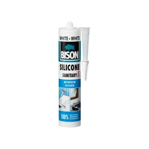 Silikon Bison Sanitarni bijeli 280 ml