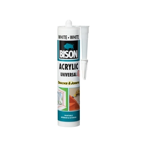 Kit za brtvljenje BISON AKRILNI UNIVERZAL BIJELI 300ML