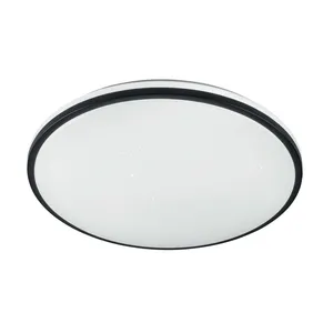 Plafonjera FEROTEHNA LED 48W 5200 lm,CCT 3000-6500K ,DALJINSKI UPRAVLJAČ, fi 49,2cm ,ZVJEZDANO NEBO EVERLY