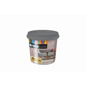 Dekorativna boja za zid CHROMOS SVJETLOST BRAVO INSPIRE ELITE SILVER 1L-0