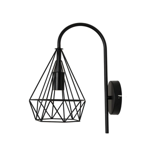 Zidna lampa FEROTEHNA 1xE27 40W RETRO VICTORIA BLACK