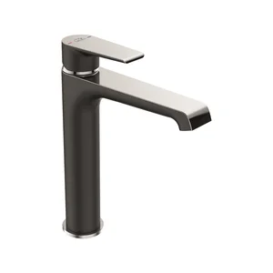 Miješalica za vodu KUCHINOX LARGO ZA UMIVAONIK VISOKA KROM /CRNA