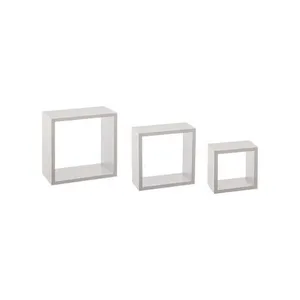 Zidna polica FIVE CUBE 3/1 30X12X30CM MDF BIJELE