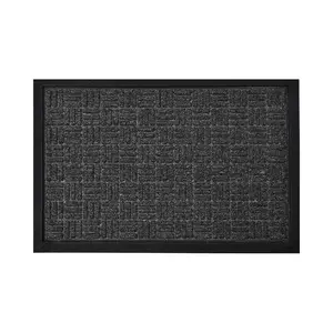 Otirač LUANCE YVAN POLYPROPYLENE/GUMA - TAMNO SIVA 40x60cm