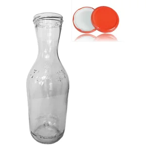 Staklena boca VETRO KUVSHIN 1000ML + POKLOPAC