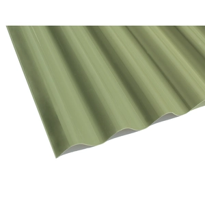 PVC ploča GUTTA PLOČA GUTTAECO VALOVITA ZELENA 95/34MM 2000X840MM-1
