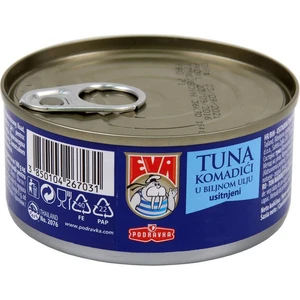 EVA TUNA USITNJENI KOMADIĆI U BILJNOM ULJU 160G