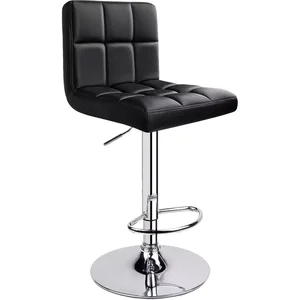 Barska stolica PU CRNA 43x50x113,5 cm