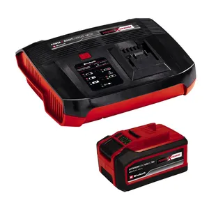 EINHELL 18V 6.0 Ah & 6A BOOSTER CHARGER PXC STARTER KIT